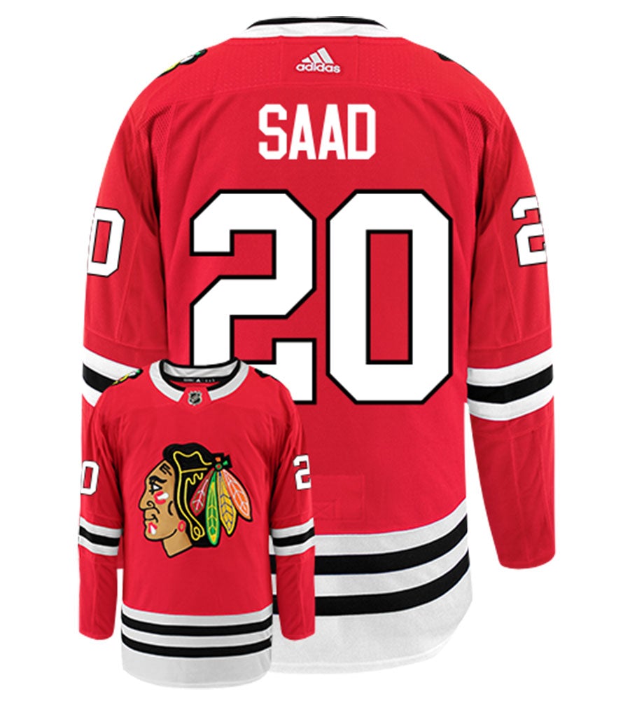 Brandon Saad Chicago Blackhawks Adidas Authentic Home NHL Hockey Jersey