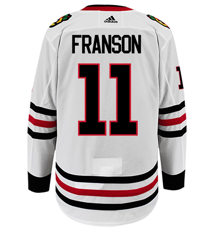 Cody Franson Chicago Blackhawks Adidas Authentic Away NHL Hockey Jersey