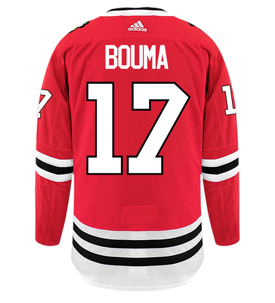 Lance Bouma Chicago Blackhawks Adidas Authentic Home NHL Hockey Jersey