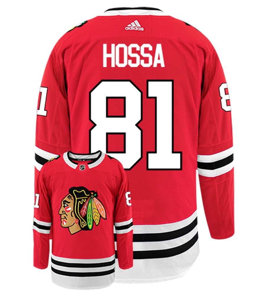 Marian Hossa Chicago Blackhawks Adidas Authentic Home NHL Hockey Jersey