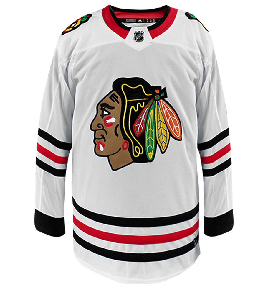 Nick Schmaltz Chicago Blackhawks Adidas Authentic Away NHL Hockey Jersey