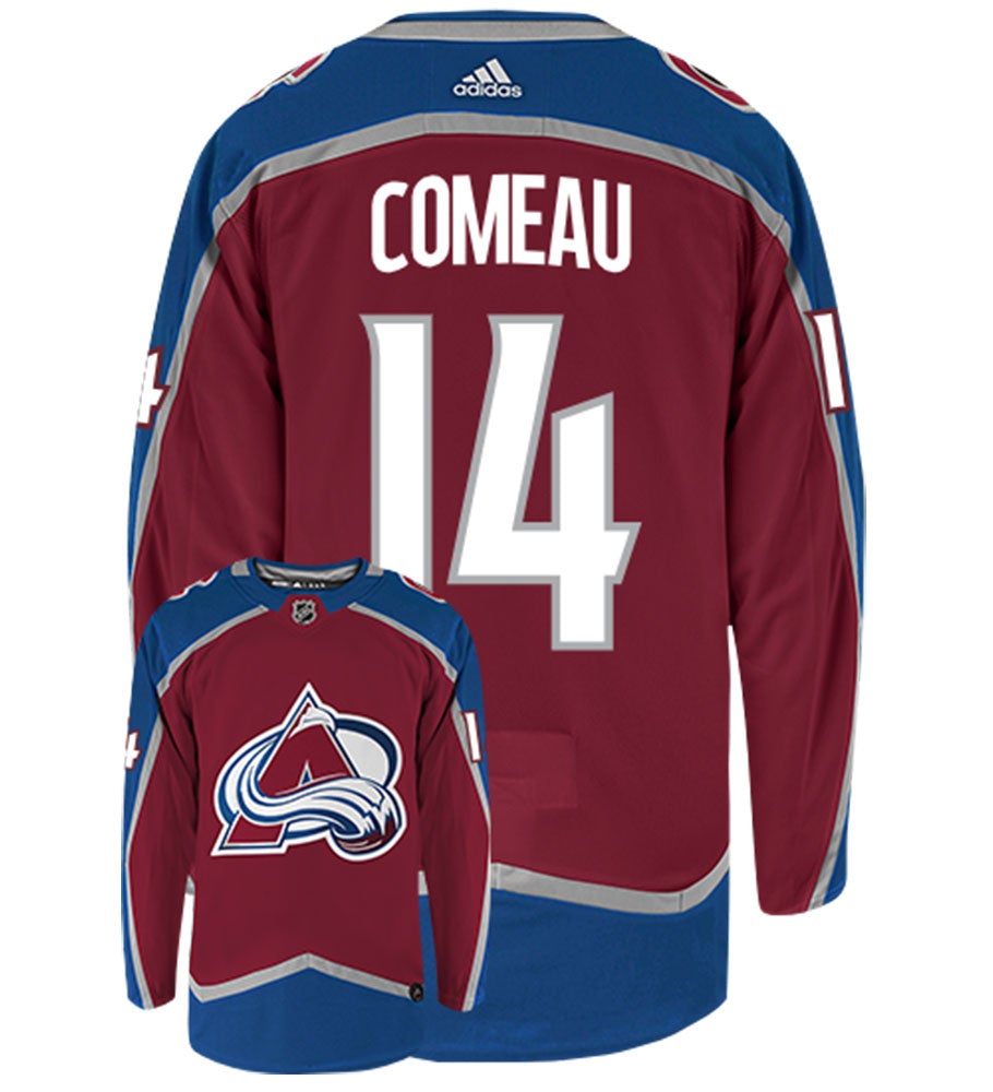 Blake Comeau Colorado Avalanche Adidas Authentic Home NHL Hockey Jersey
