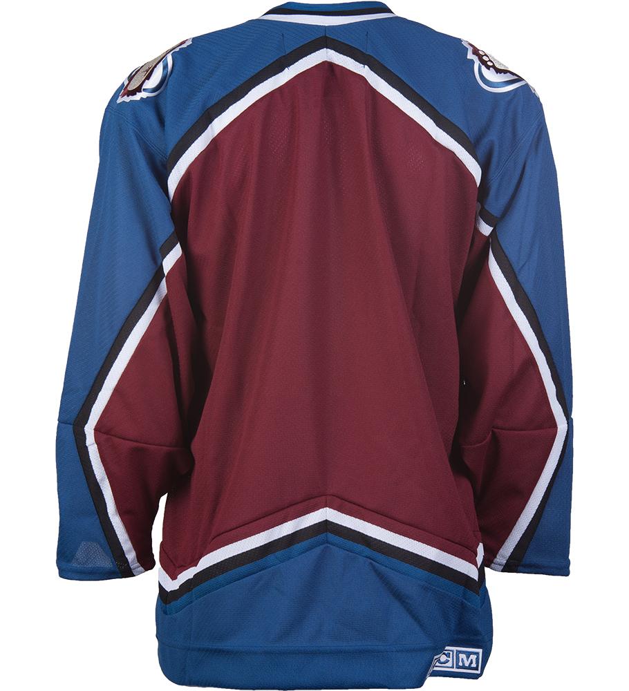 Colorado Avalanche CCM Vintage 1995 Burgundy Replica NHL Hockey Jersey