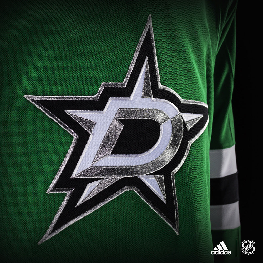 Dallas Stars Adidas Authentic Home NHL Hockey Jersey