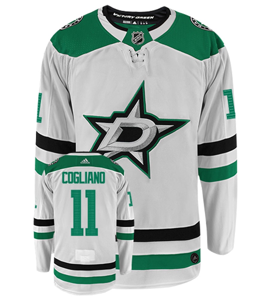 Andrew Cogliano Dallas Stars Adidas Authentic Away NHL Hockey Jersey