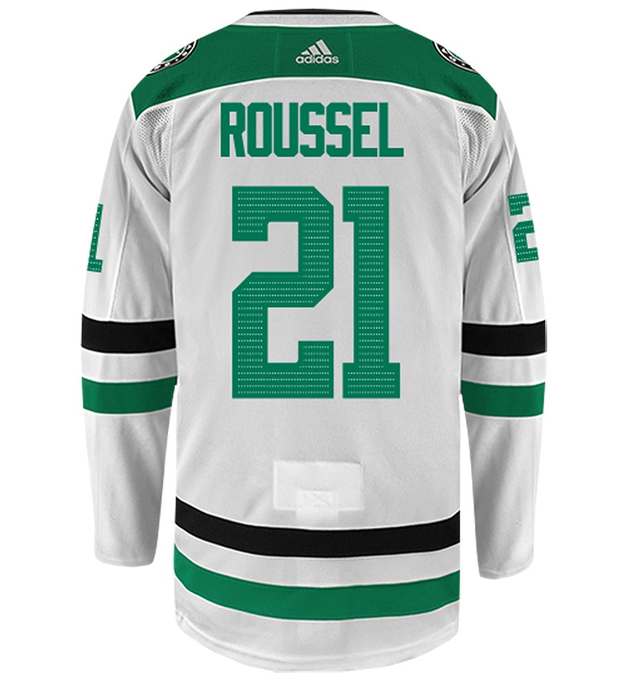 Antoine Roussel Dallas Stars Adidas Authentic Away NHL Hockey Jersey