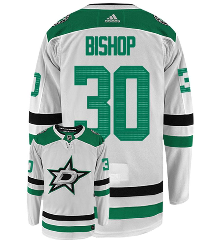 Ben Bishop Dallas Stars Adidas Authentic Away NHL Hockey Jersey