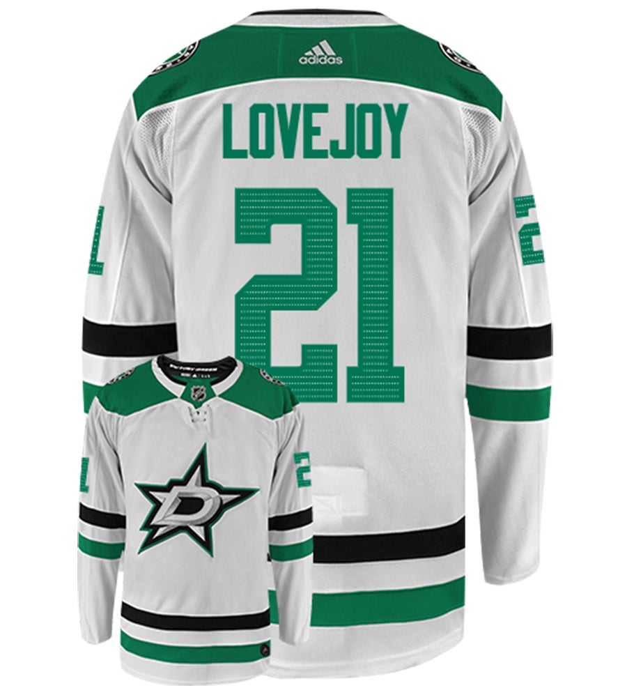 Ben Lovejoy Dallas Stars Adidas Authentic Away NHL Hockey Jersey