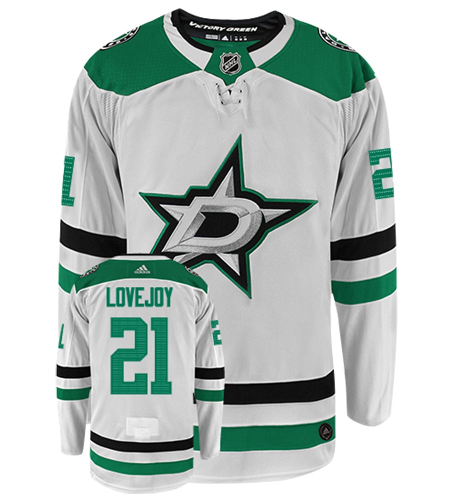 Ben Lovejoy Dallas Stars Adidas Authentic Away NHL Hockey Jersey