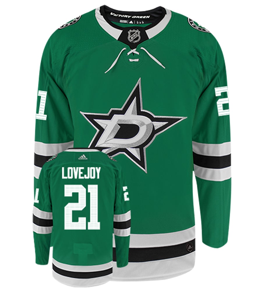 Ben Lovejoy Dallas Stars Adidas Authentic Home NHL Hockey Jersey