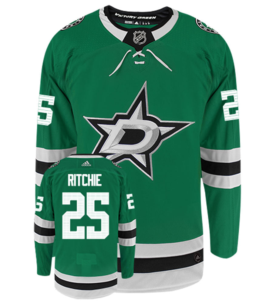 Brett Ritchie Dallas Stars Adidas Authentic Home NHL Hockey Jersey