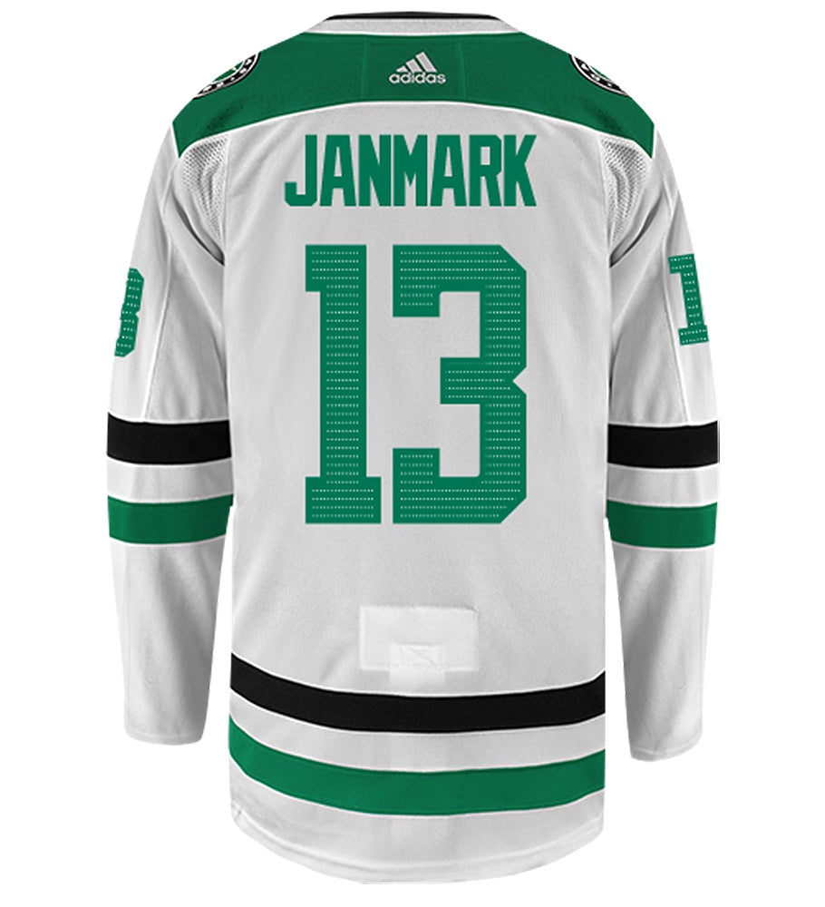 Mattias Janmark Dallas Stars Adidas Authentic Away NHL Hockey Jersey