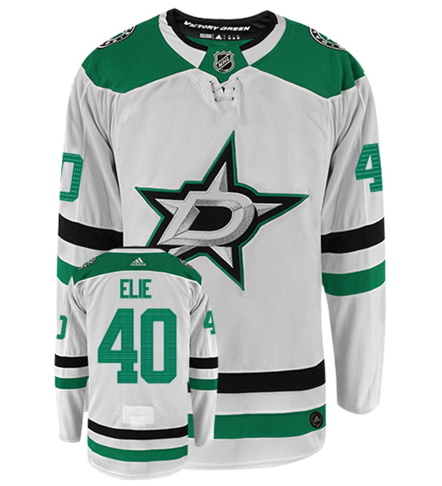 Remi Elie Dallas Stars Adidas Authentic Away NHL Hockey Jersey