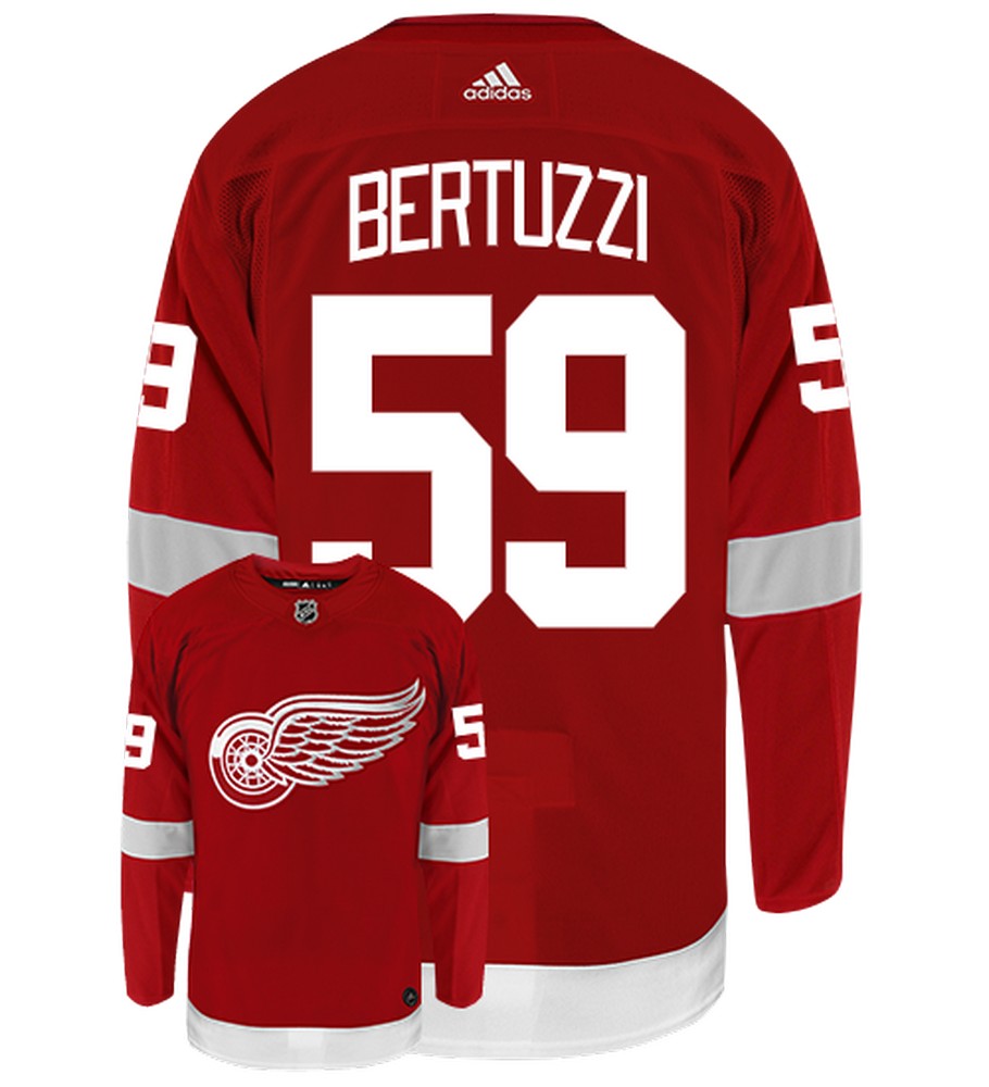Tyler Bertuzzi Detroit Red Wings Adidas Authentic Home NHL Jersey