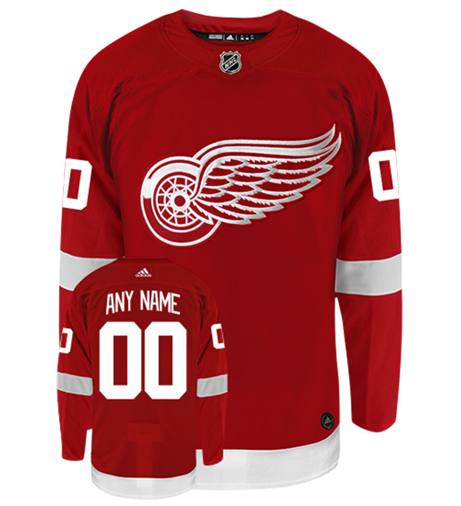 Detroit Red Wings Adidas Authentic Home NHL Hockey Jersey