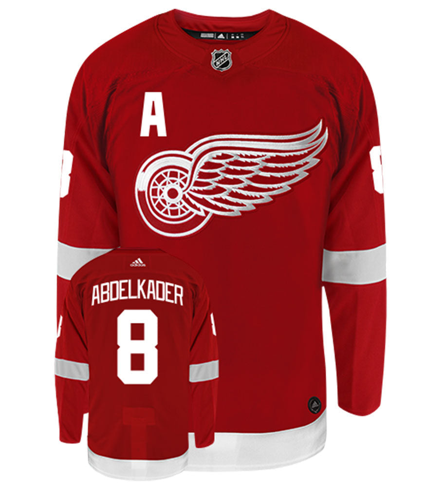 Justin Abdelkader Detroit Red Wings Adidas Authentic Home NHL Hockey Jersey