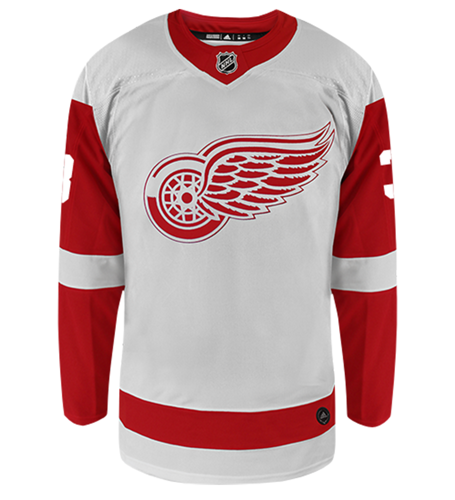 Nick Jensen Detroit Red Wings Adidas Authentic Away NHL Hockey Jersey