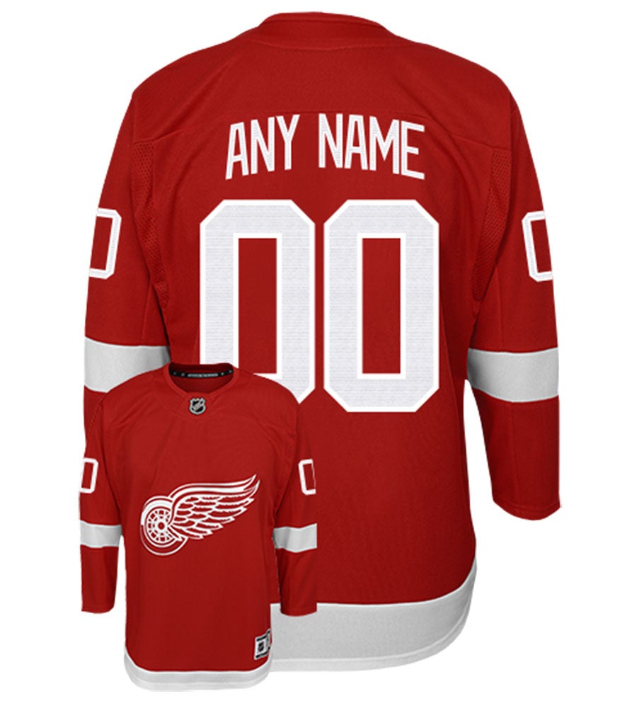 Detroit Red Wings NHL Premier Youth Replica Home NHL Hockey Jersey-4-7