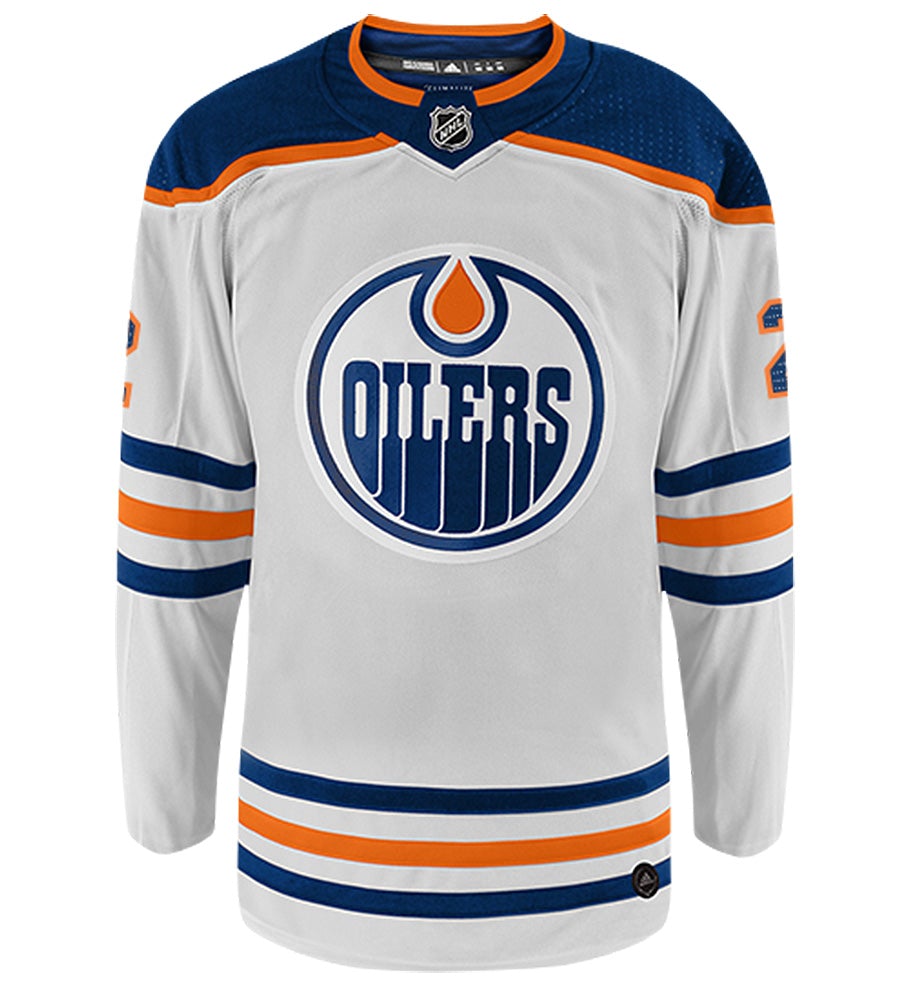 Andrej Sekera Edmonton Oilers Adidas Authentic Away NHL Hockey Jersey