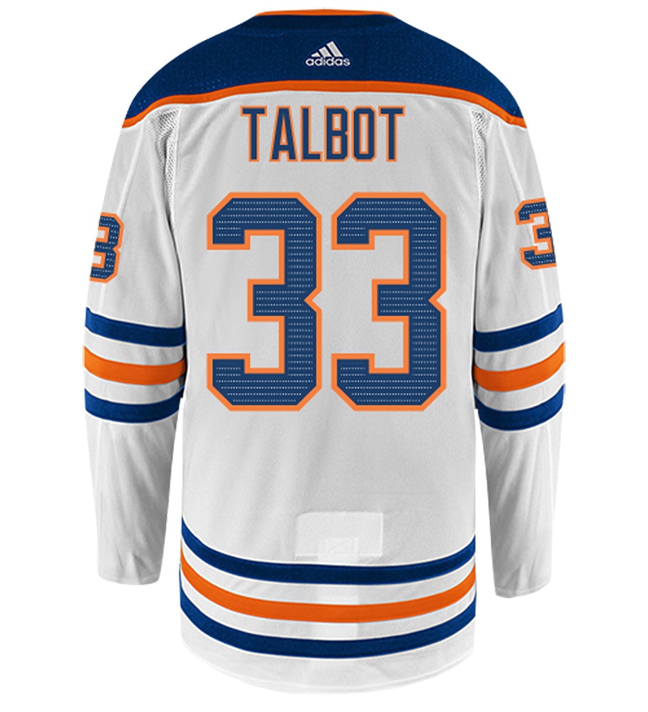 Cam Talbot Edmonton Oilers Adidas Authentic Away NHL Hockey Jersey