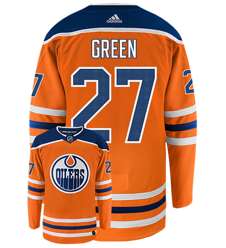 Mike Green Edmonton Oilers Adidas Authentic Home NHL Hockey Jersey