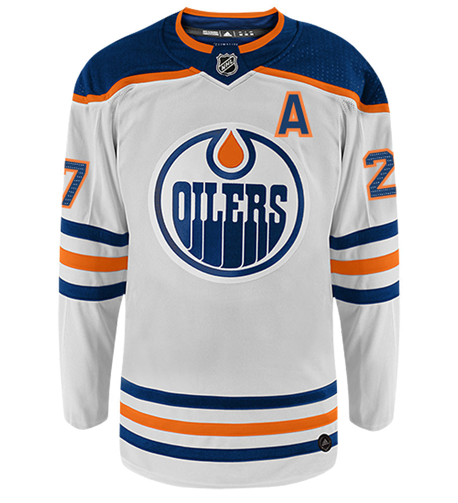 Milan Lucic Edmonton Oilers Adidas Authentic Away NHL Hockey Jersey