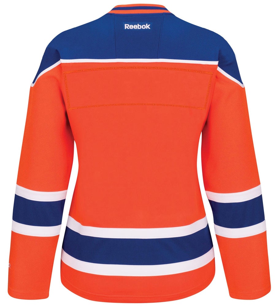 Edmonton Oilers Womens Reebok Premier Replica Third Jersey