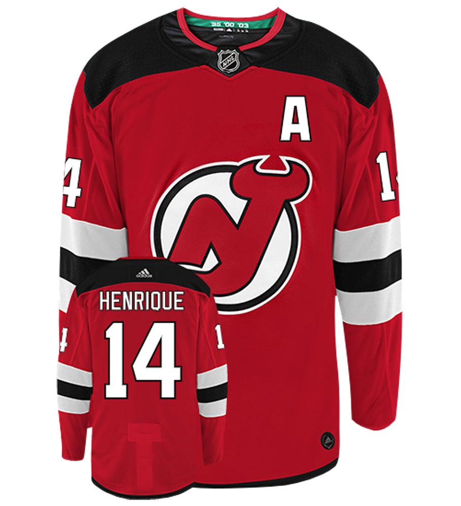 Adam Henrique New Jersey Devils Adidas Authentic Home NHL Hockey Jersey