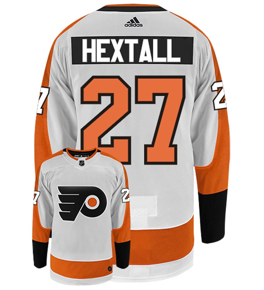 Ron Hextall Philadelphia Flyers Adidas Authentic Away NHL Vintage Hockey Jersey