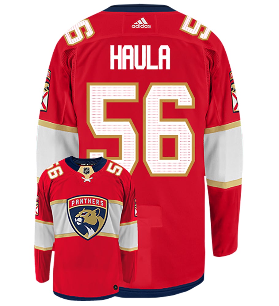 Erik Haula Florida Panthers Adidas Authentic Home NHL Hockey Jersey
