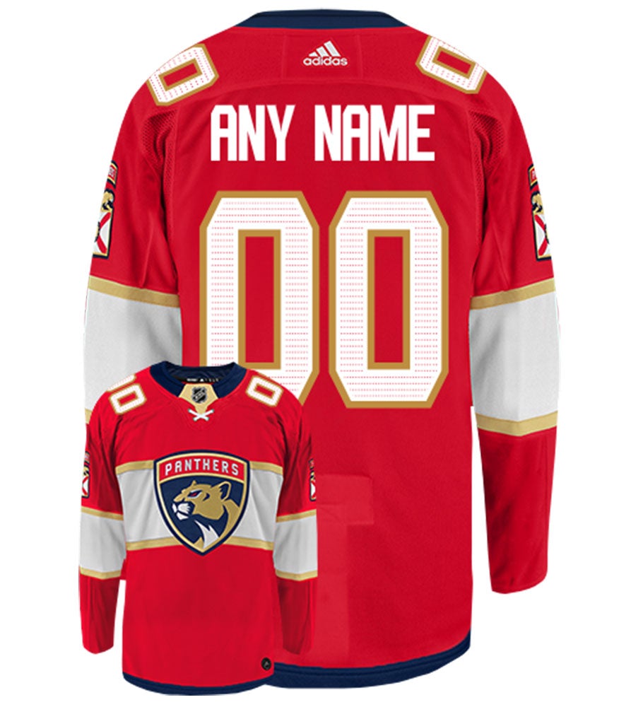 Florida Panthers Adidas Authentic Home NHL Hockey Jersey