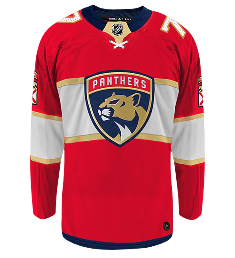 Colton Sceviour Florida Panthers Adidas Authentic Home NHL Hockey Jersey
