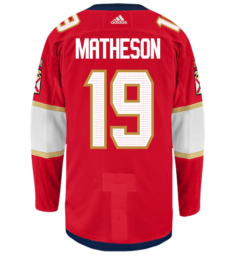 Mike Matheson Florida Panthers Adidas Authentic Home NHL Hockey Jersey