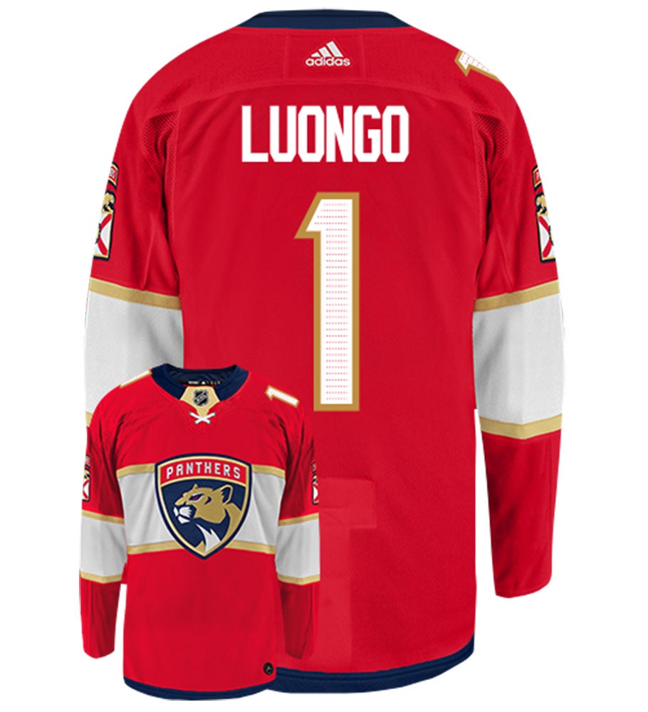 Roberto Luongo Florida Panthers Adidas Authentic Home NHL Hockey Jersey