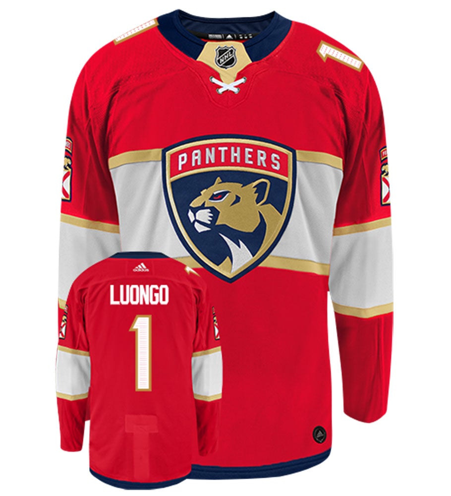 Roberto Luongo Florida Panthers Adidas Authentic Home NHL Hockey Jersey