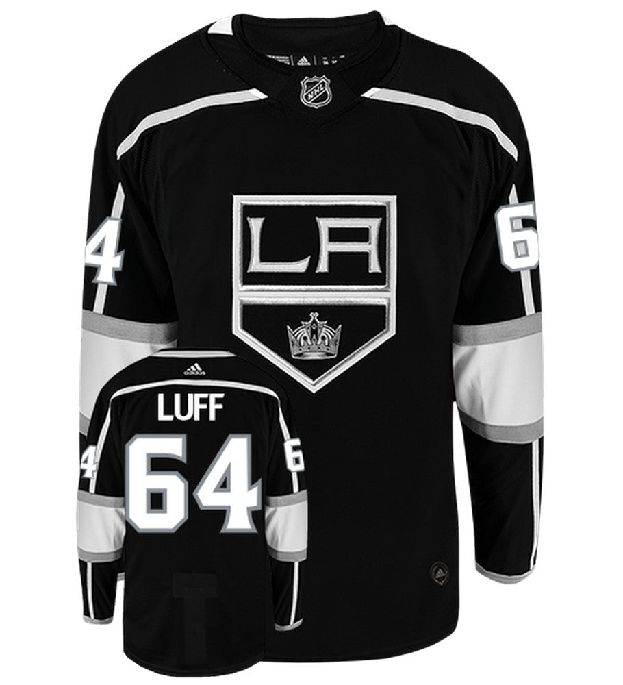 Matt Luff Los Angeles Kings Adidas Authentic Home NHL Jersey