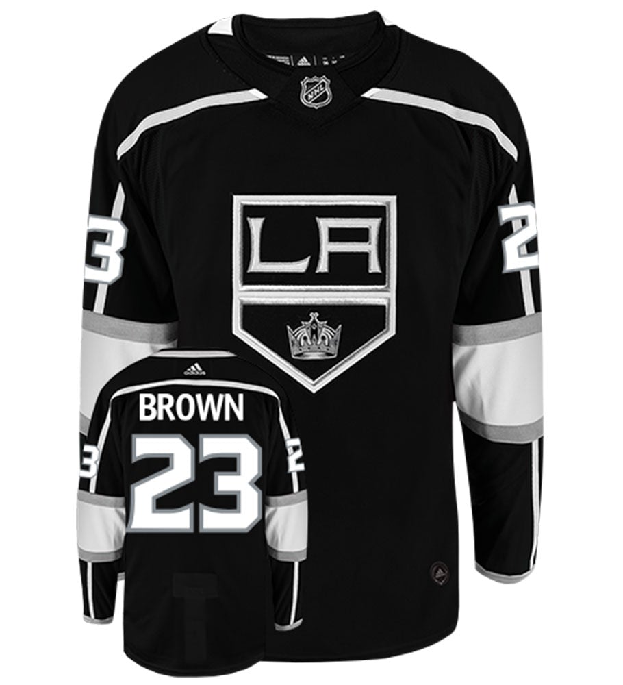 Dustin Brown Los Angeles Kings Adidas Authentic Home NHL Hockey Jersey