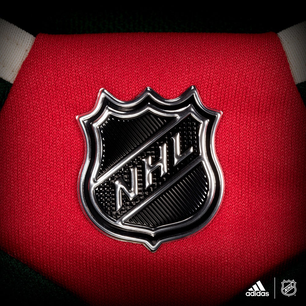 Minnesota Wild Adidas Authentic Home NHL Hockey Jersey