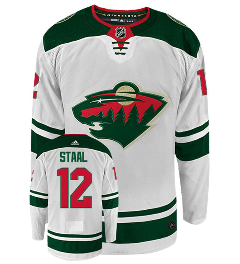 Eric Staal Minnesota Wild Adidas Authentic Away NHL Hockey Jersey