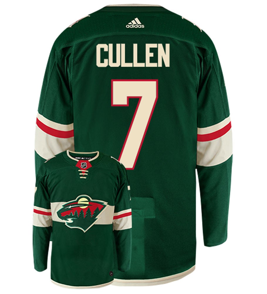 Matt Cullen Minnesota Wild Adidas Authentic Home NHL Hockey Jersey