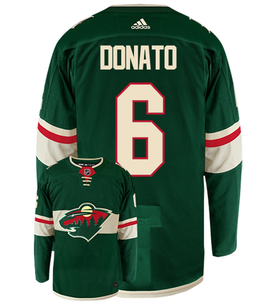 Ryan Donato Minnesota Wild Adidas Authentic Home NHL Hockey Jersey