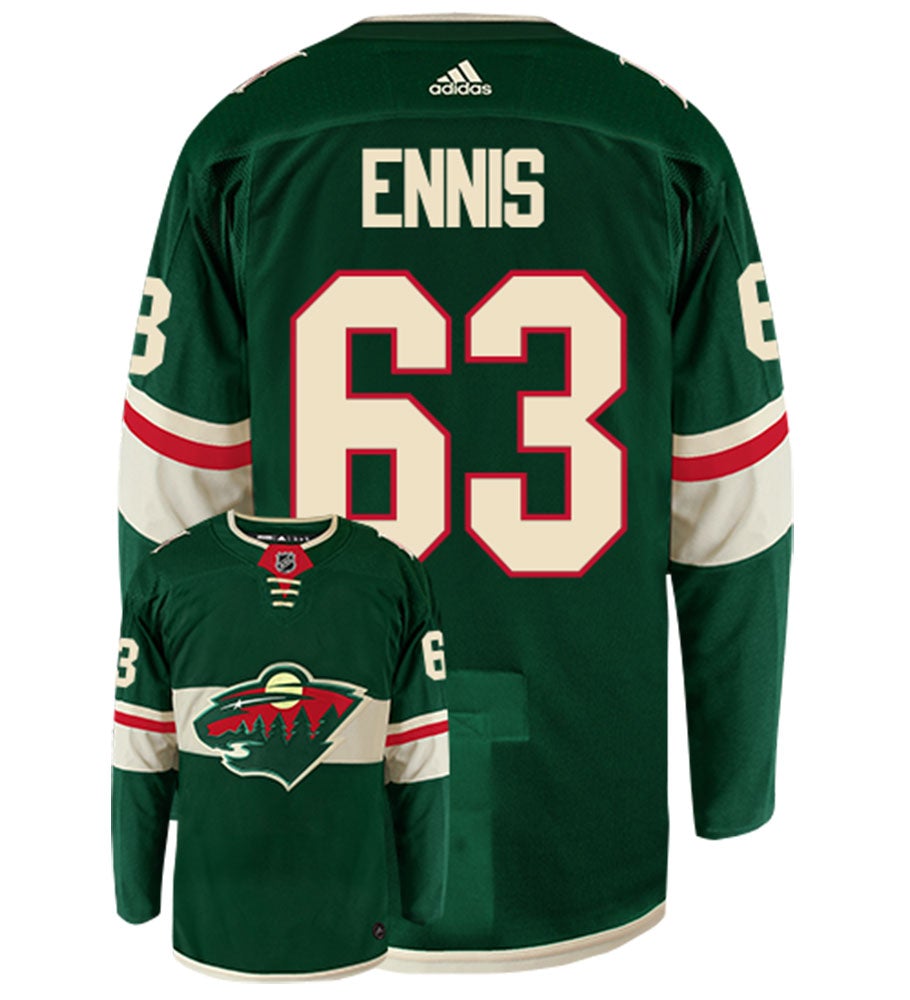Tyler Ennis Minnesota Wild Adidas Authentic Home NHL Hockey Jersey
