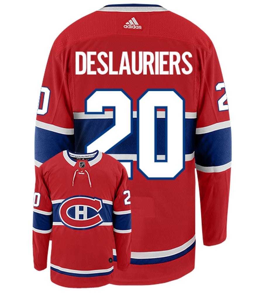 Nicolas Deslauriers Montreal Canadiens Adidas Authentic Home NHL Jersey