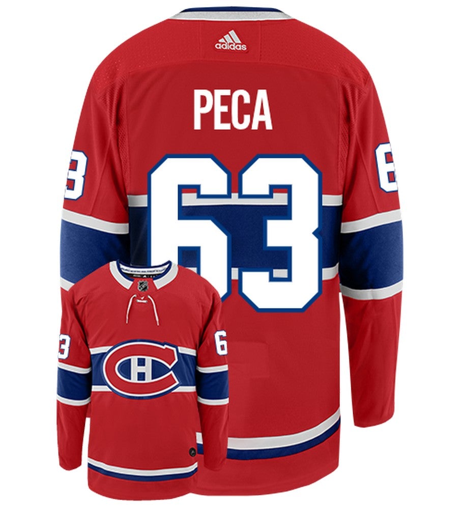 Matthew Peca Montreal Canadiens Adidas Authentic Home NHL Jersey