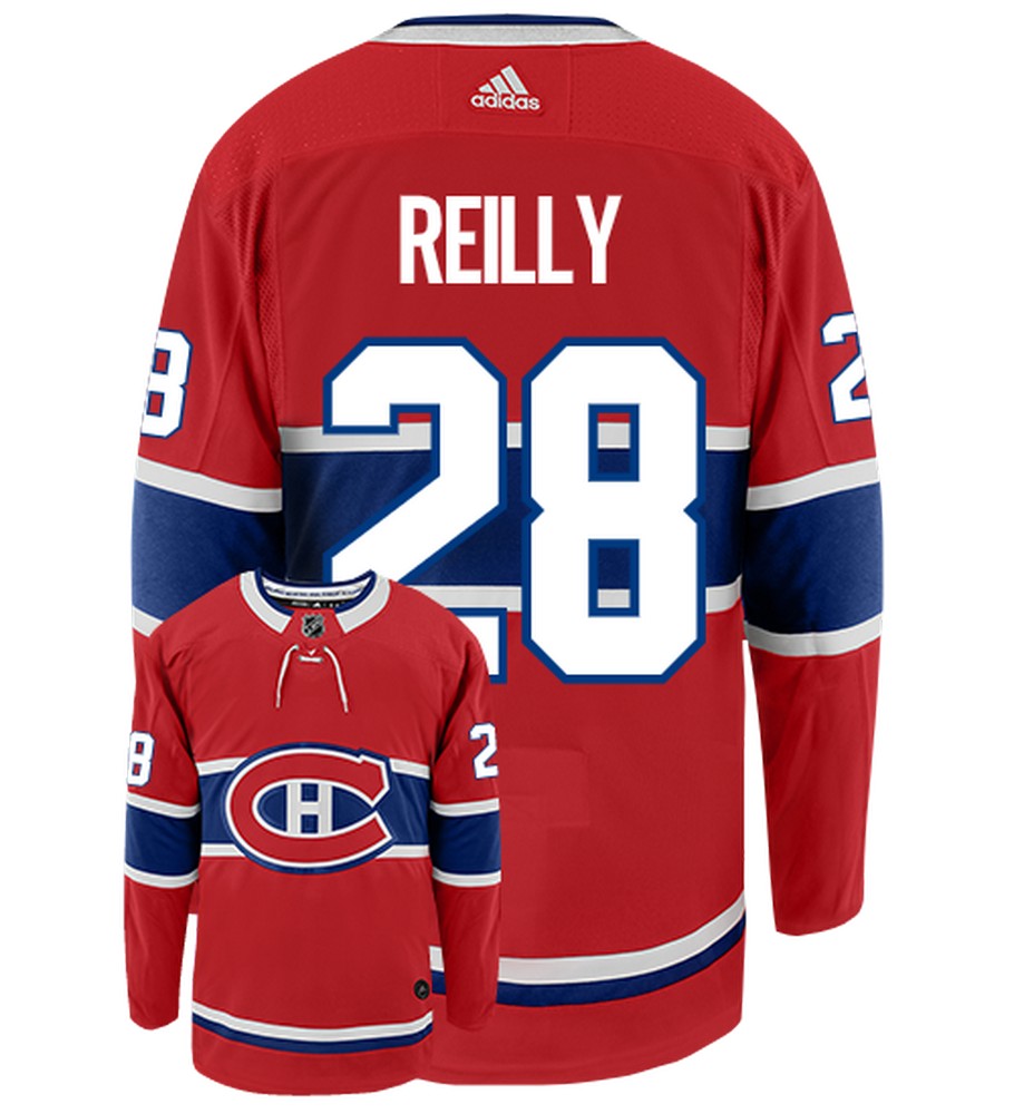 Mike Reilly Montreal Canadiens Adidas Authentic Home NHL Jersey