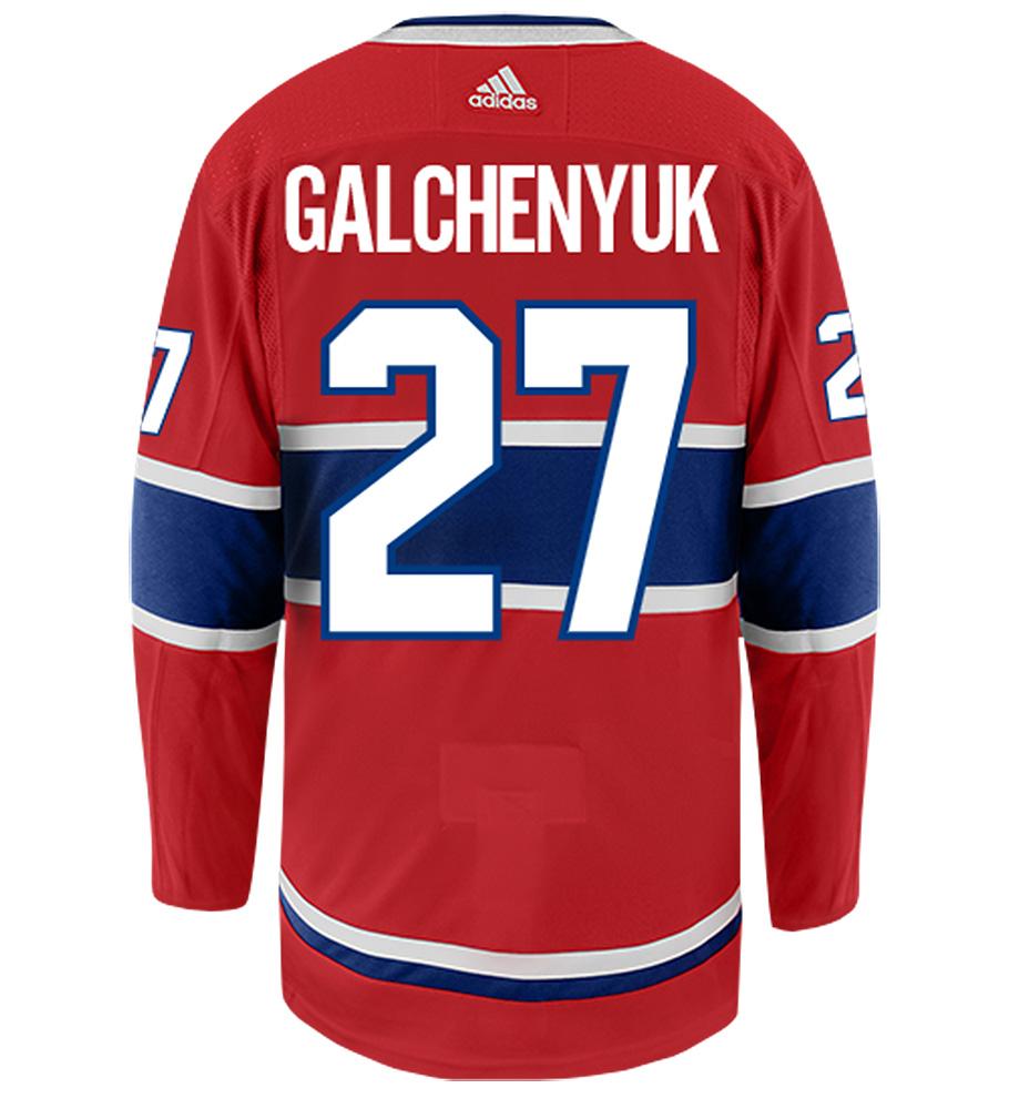 Alex Galchenyuk Montreal Canadiens Adidas Authentic Home NHL Hockey Jersey