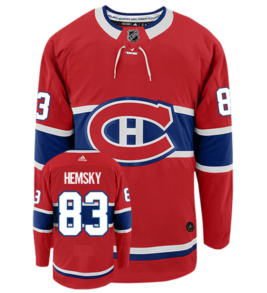 Ales Hemsky Montreal Canadiens Adidas Authentic Home NHL Hockey Jersey