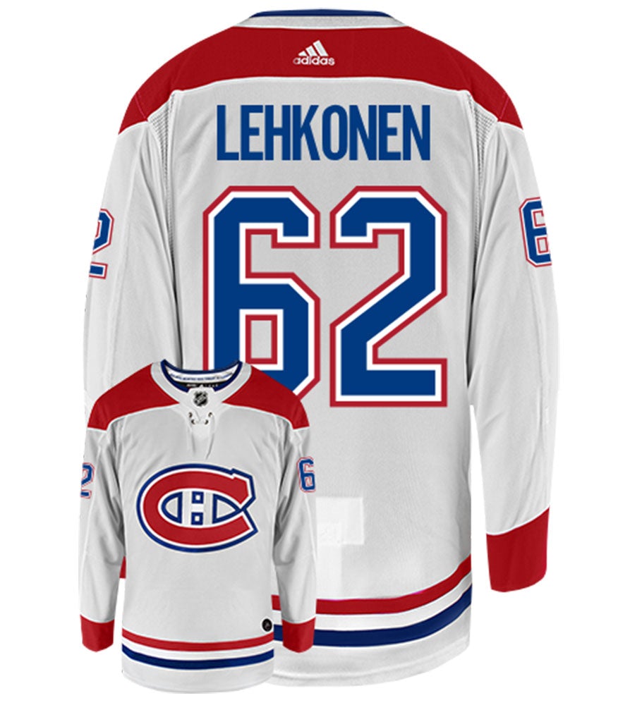 Artturi Lehkonen Montreal Canadiens Adidas Authentic Away NHL Hockey Jersey