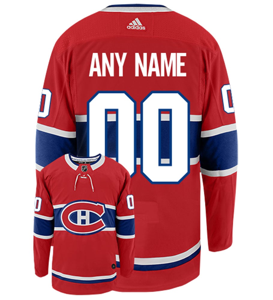 Montreal Canadiens Adidas Authentic Home NHL Hockey Jersey