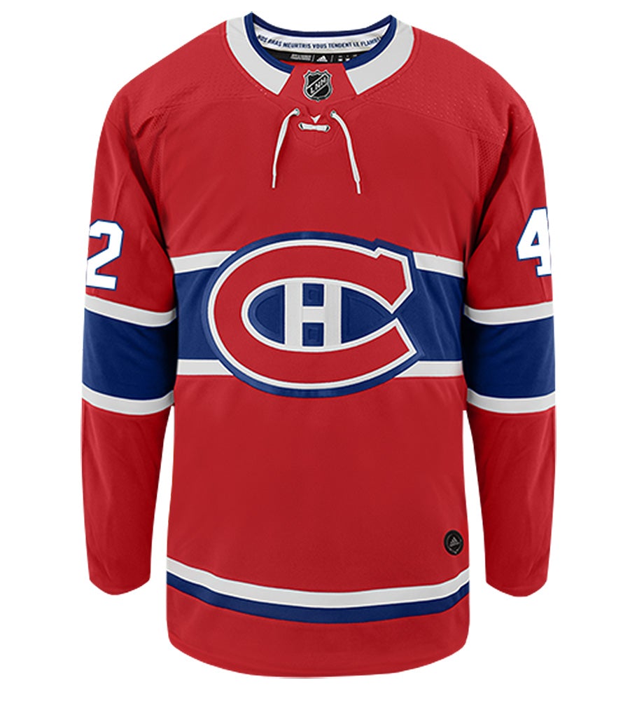 Byron Froese Montreal Canadiens Adidas Authentic Home NHL Hockey Jersey